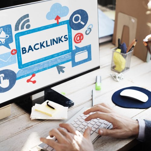 Backlink Hyperlink Networking Internet Online Technology Concept